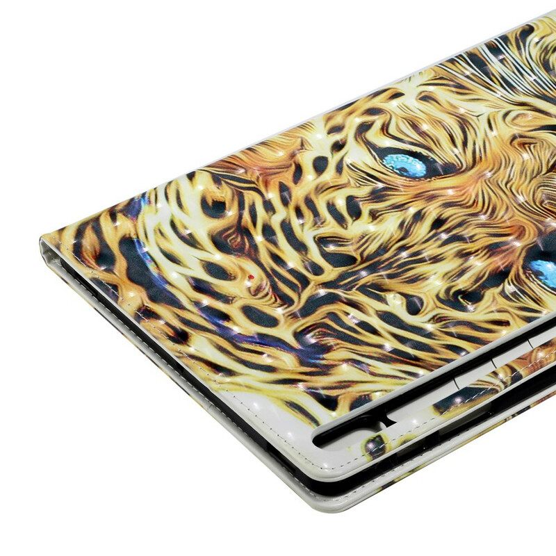 Kotelot Samsung Galaxy Tab S7 Plus / Tab S8 Plus Tiger Art