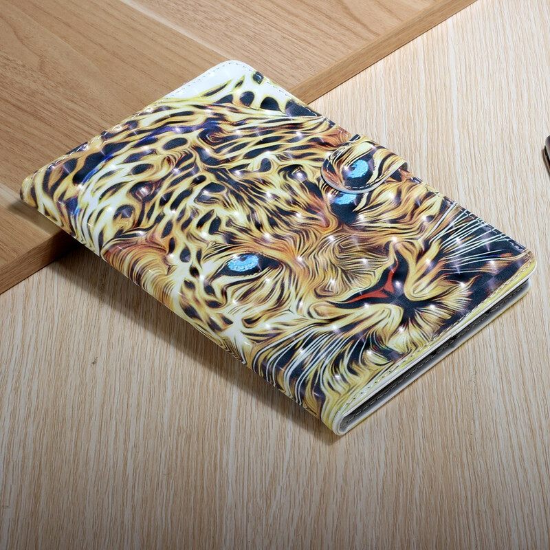 Kotelot Samsung Galaxy Tab S7 Plus / Tab S8 Plus Tiger Art