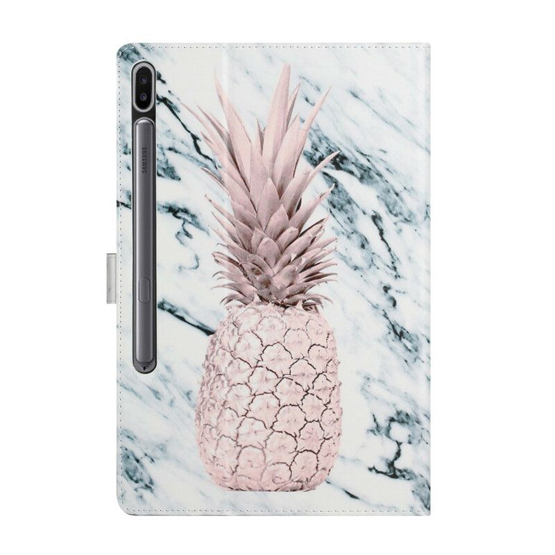 Nahkakotelo Samsung Galaxy Tab S7 Plus / Tab S8 Plus Ananas