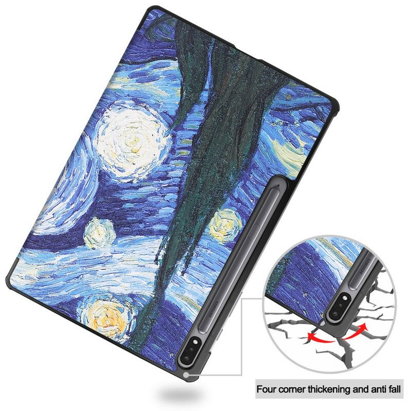 Puhelinkuoret Samsung Galaxy Tab S7 Plus / Tab S8 Plus Vahvistettu Van Gogh