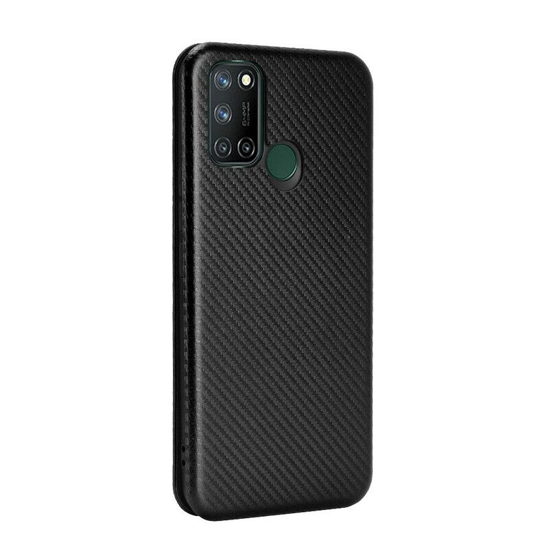 Puhelinkuoret Realme 7i Kotelot Flip Silicone Carbon