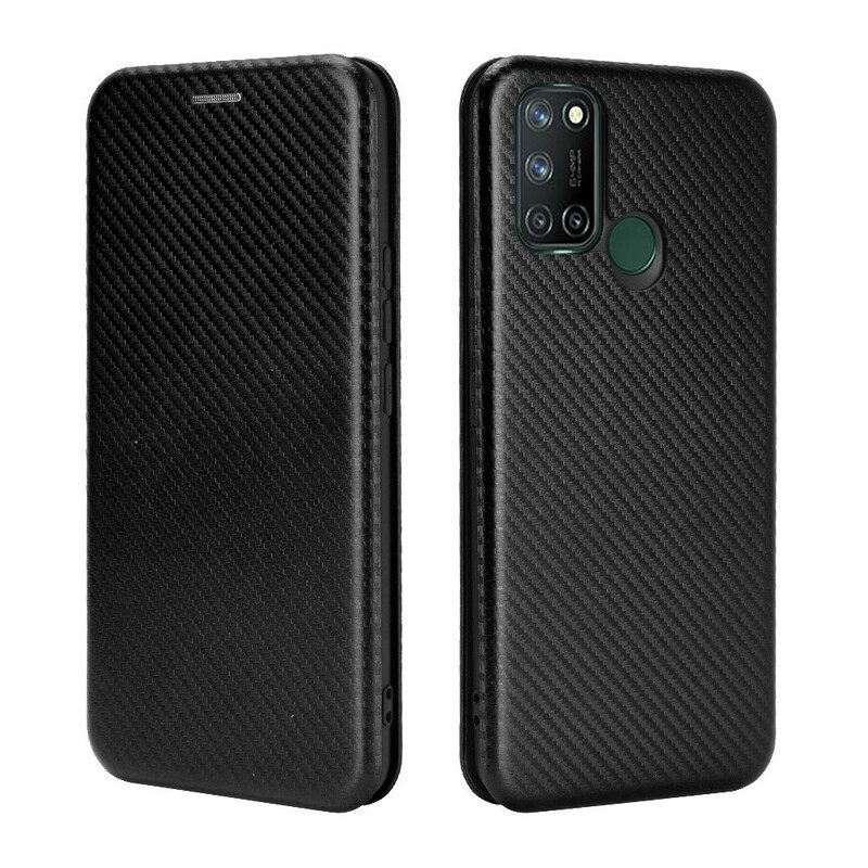 Puhelinkuoret Realme 7i Kotelot Flip Silicone Carbon