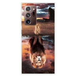 Kuori Samsung Galaxy Note 20 Ultra Lion Cubin Unelma