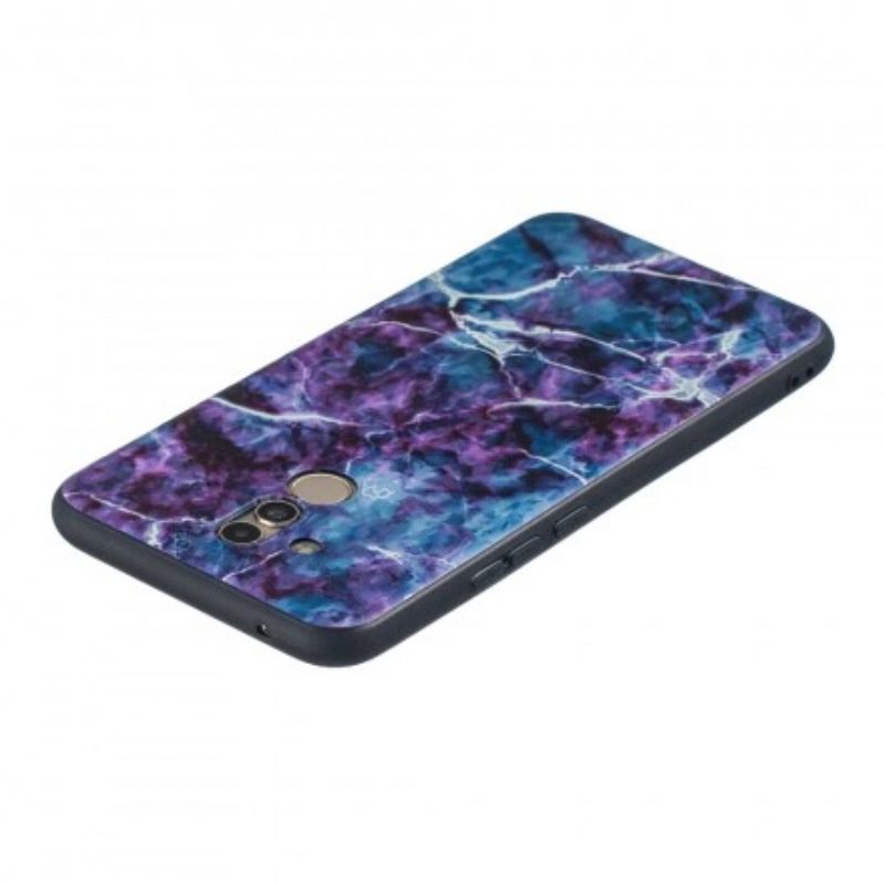 Kuori Huawei Mate 20 Lite Purple Marble