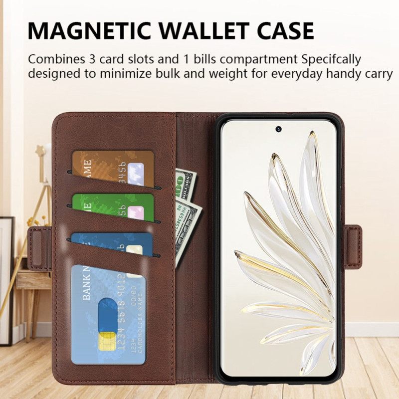 Flip Case Honor 70 Kotelot Flip Classic Double Flap