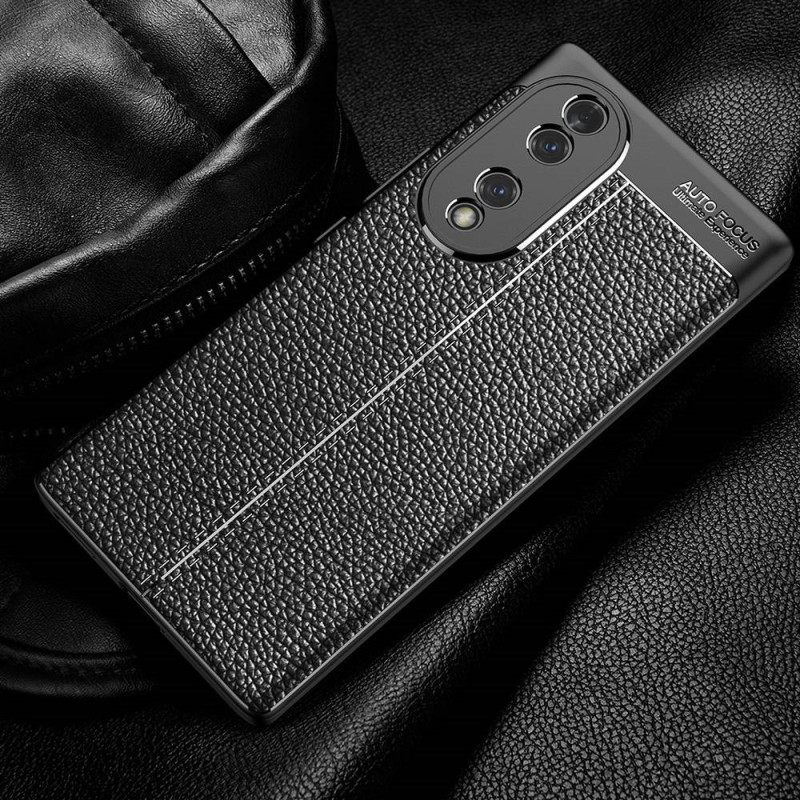 Kuori Honor 70 Double Line Litchi Leather Effect