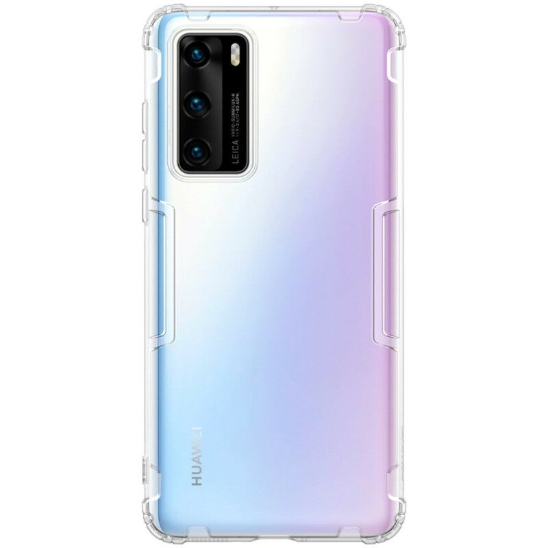 Case Huawei P40 Vahvistettu Läpinäkyvä Nillkin