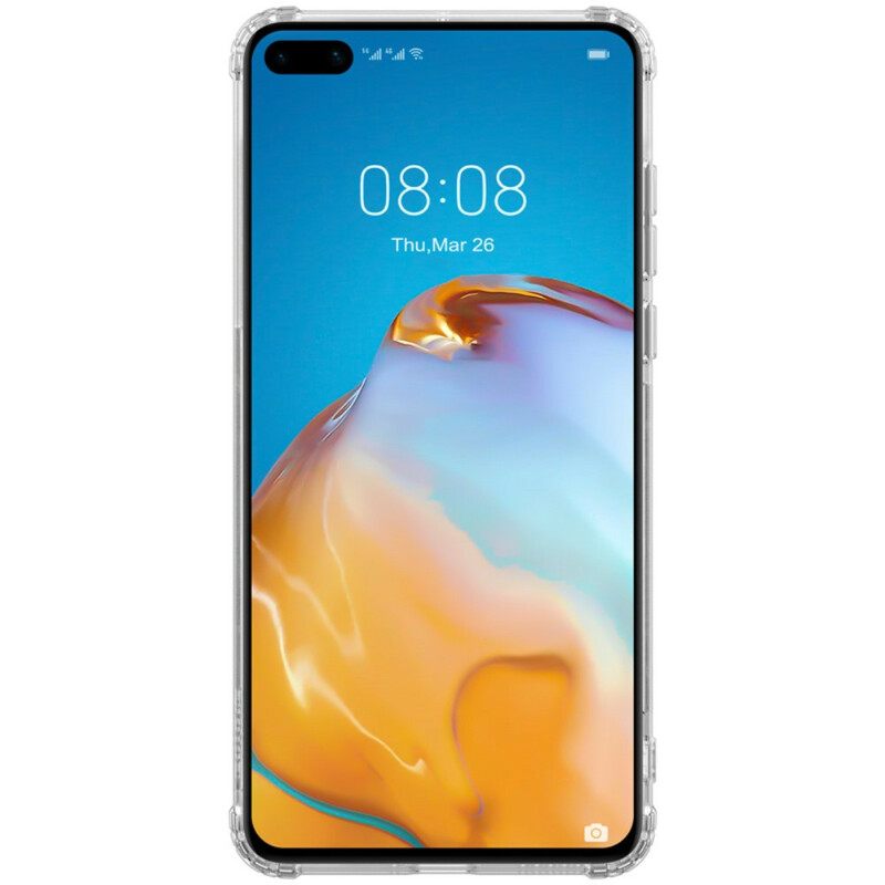 Case Huawei P40 Vahvistettu Läpinäkyvä Nillkin