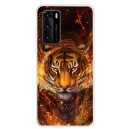 Kuori Huawei P40 Fire Tiger