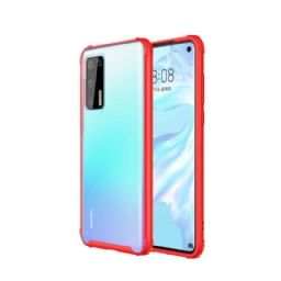 Kuori Huawei P40 Hybrid Design Silikonireunat