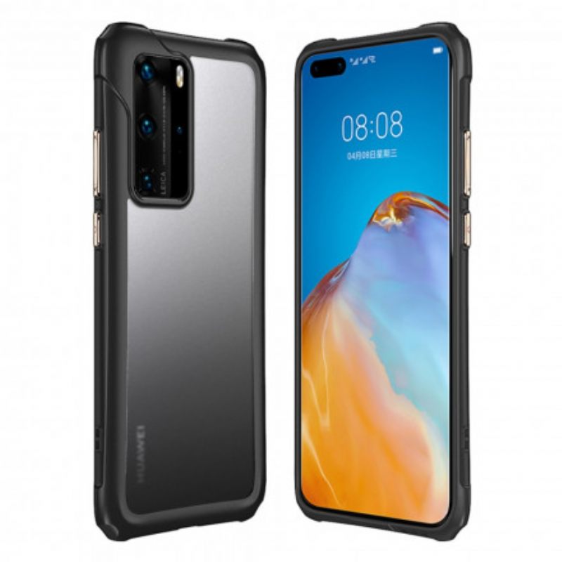 Kuori Huawei P40 Läpinäkyvä Matte Leeu Design