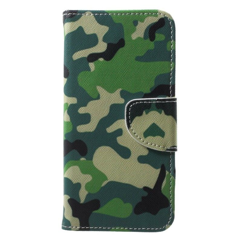 Flip Case Huawei P20 Lite Military Camouflage