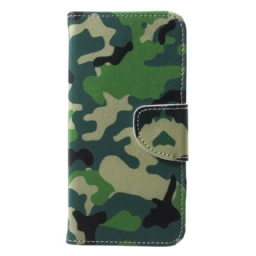 Flip Case Huawei P20 Lite Military Camouflage