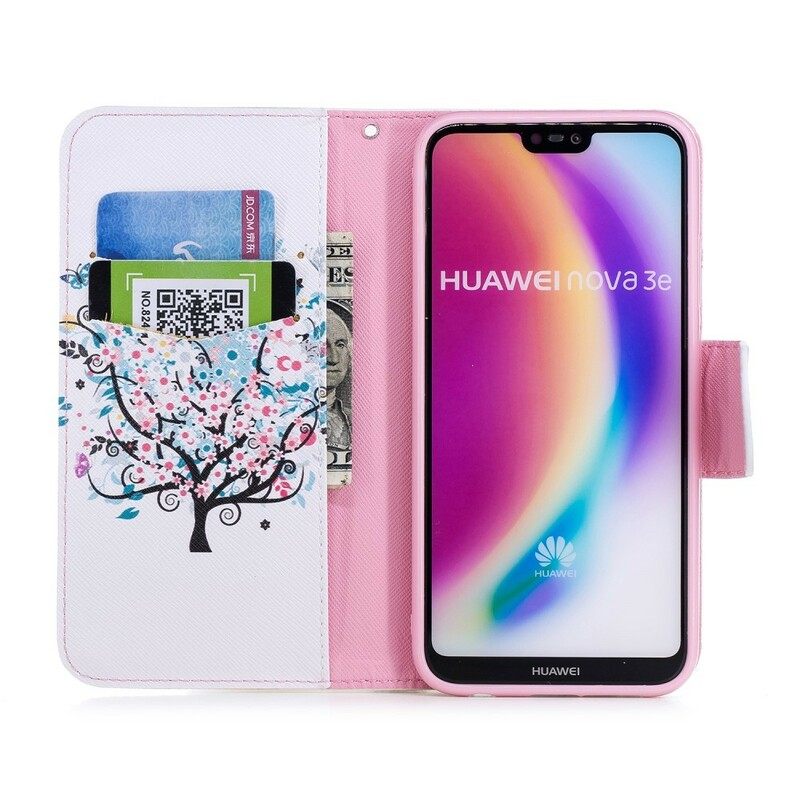 Kotelot Huawei P20 Lite Kukkapuu