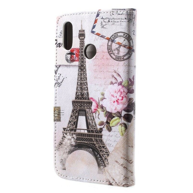 Kotelot Huawei P20 Lite Retro Eiffel-torni