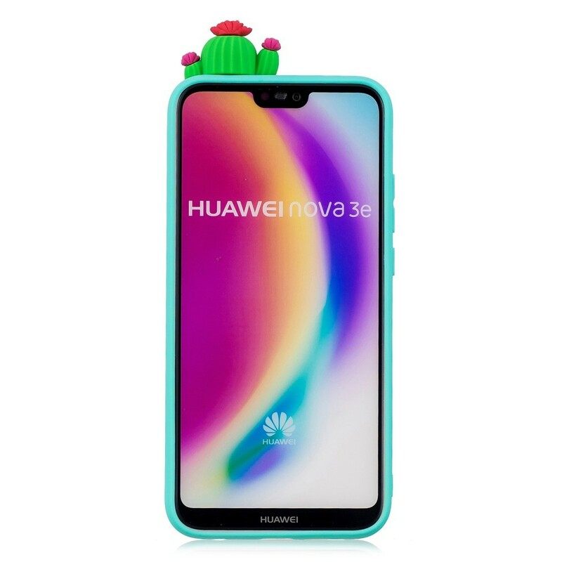 Kuori Huawei P20 Lite 3d Cactus Madness