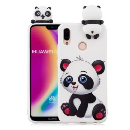 Kuori Huawei P20 Lite 3d Söpö Panda