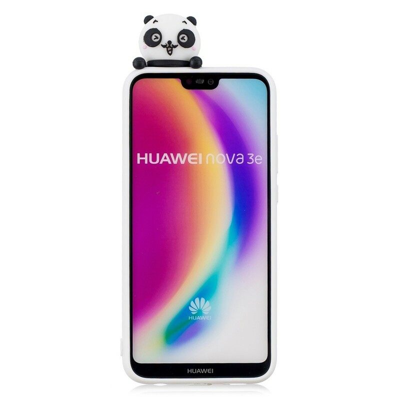 Kuori Huawei P20 Lite 3d Söpö Panda