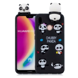 Kuori Huawei P20 Lite Chuba Panda 3d