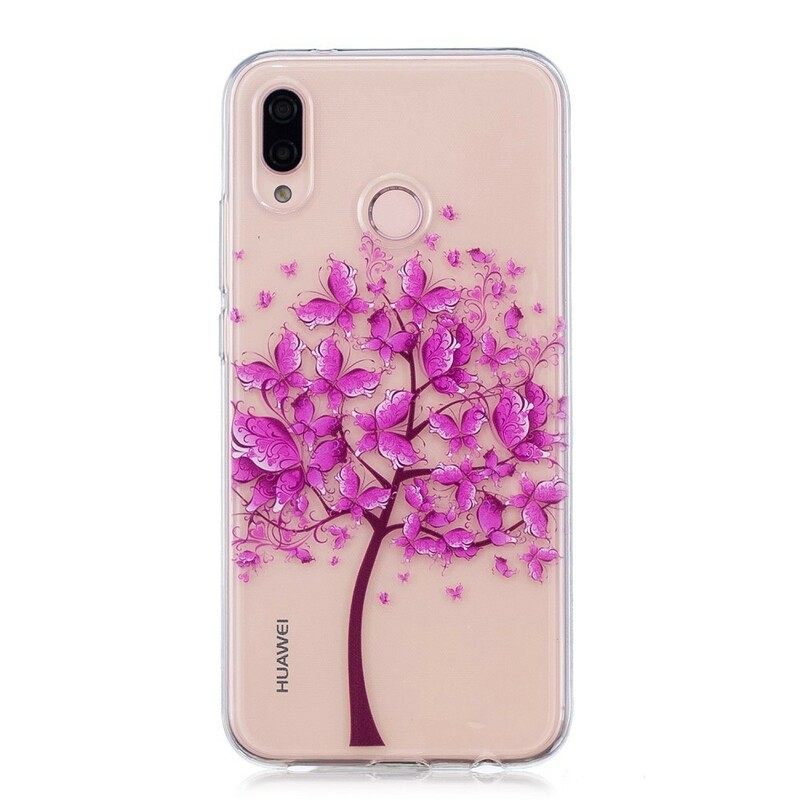 Kuori Huawei P20 Lite Transparent Crazy Tree