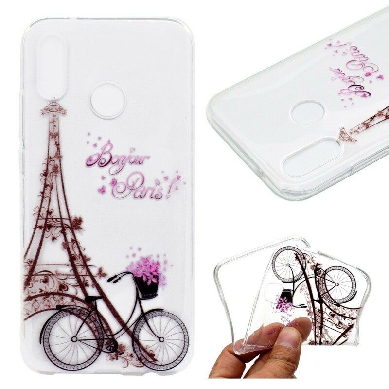 Kuori Huawei P20 Lite Transparent Hei Paris