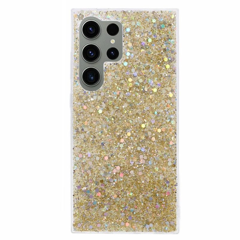 Kuori Samsung Galaxy S24 Ultra 5g Tyylikäs Glitter Suojakuori