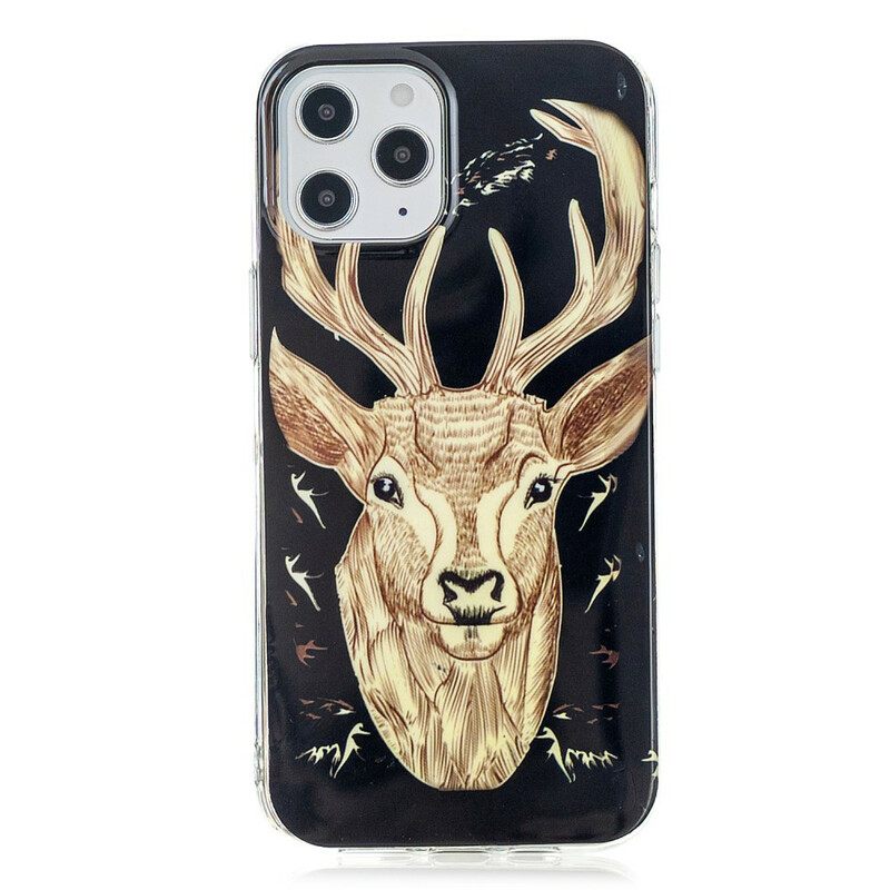 Case iPhone 12 Pro Max Fluorescent Majestic Stag