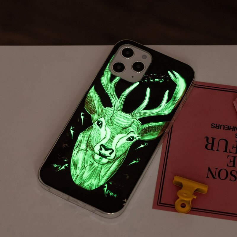 Case iPhone 12 Pro Max Fluorescent Majestic Stag