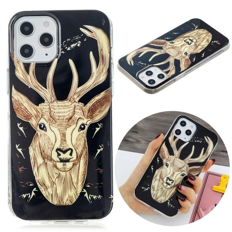 Case iPhone 12 Pro Max Fluorescent Majestic Stag