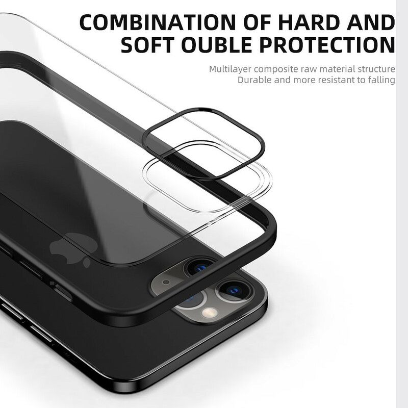 Case iPhone 12 Pro Max Ipaky Hybrid Clear