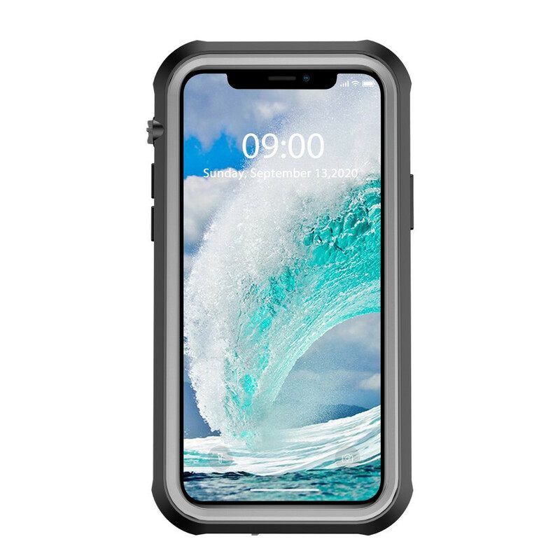 Case iPhone 12 Pro Max Vedenkestävä Läpinäkyvä