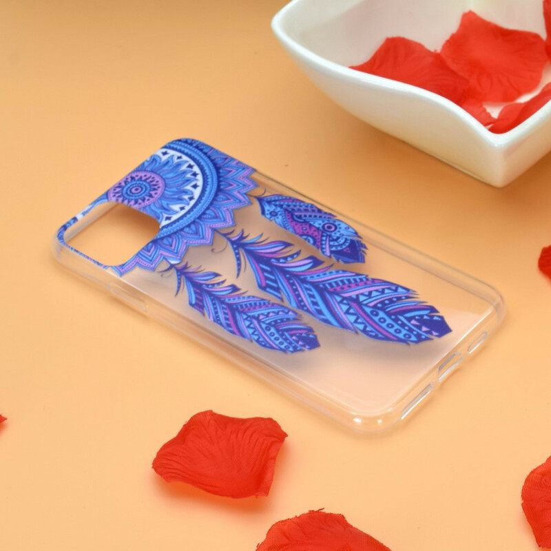 Kuori iPhone 12 Pro Max Dream Catcher Blue Feathers