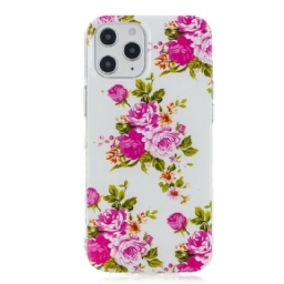 Kuori iPhone 12 Pro Max Fluorescent Liberty Flowers