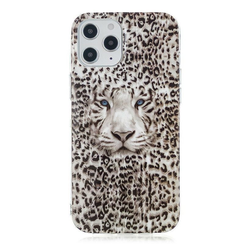 Kuori iPhone 12 Pro Max Fluoresoiva Leopard