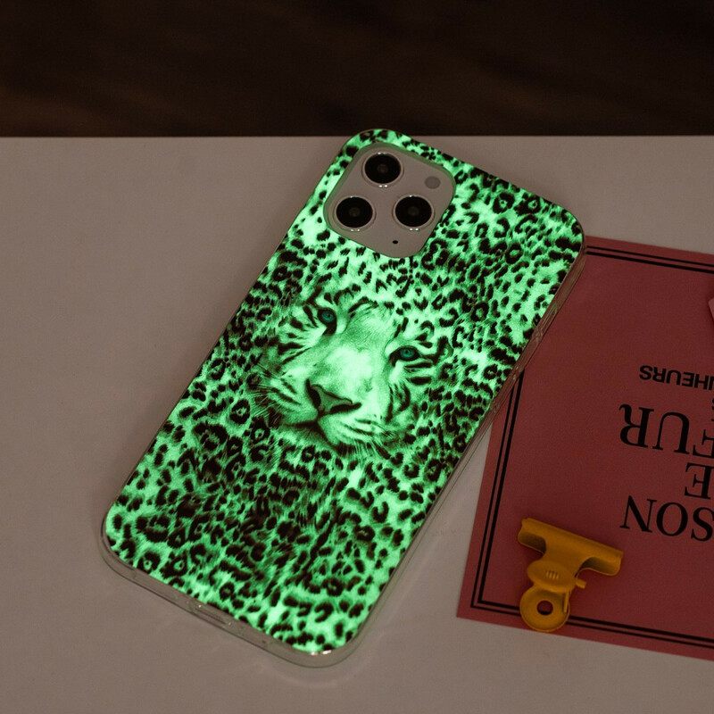 Kuori iPhone 12 Pro Max Fluoresoiva Leopard