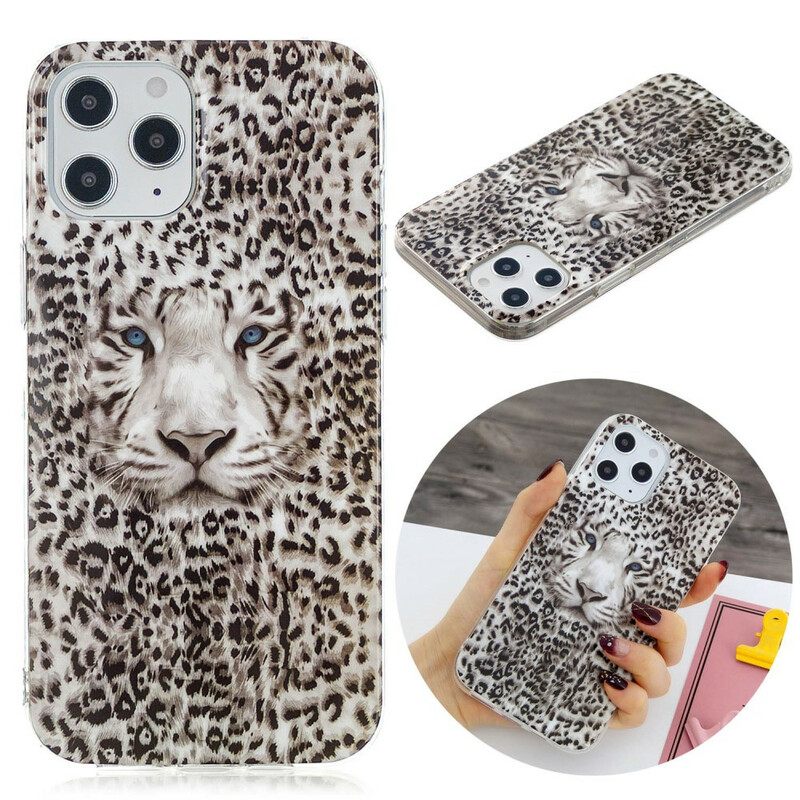 Kuori iPhone 12 Pro Max Fluoresoiva Leopard