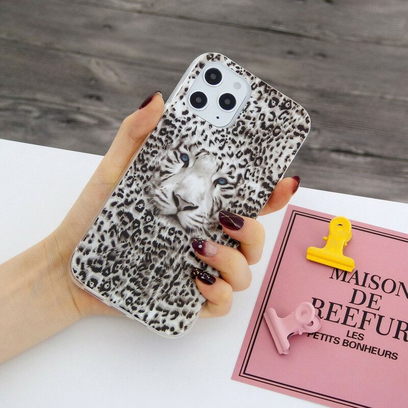 Kuori iPhone 12 Pro Max Fluoresoiva Leopard