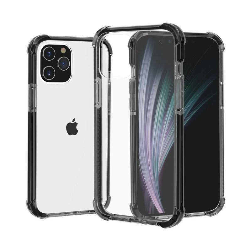 Kuori iPhone 12 Pro Max Läpinäkyvät Turvatyynyt