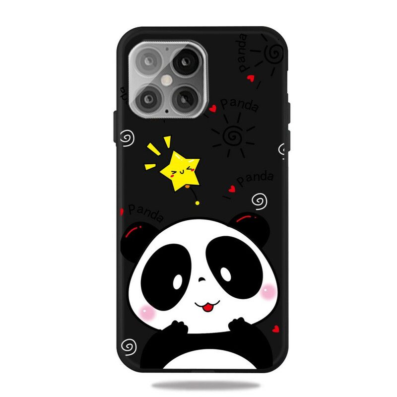 Kuori iPhone 12 Pro Max Star Panda