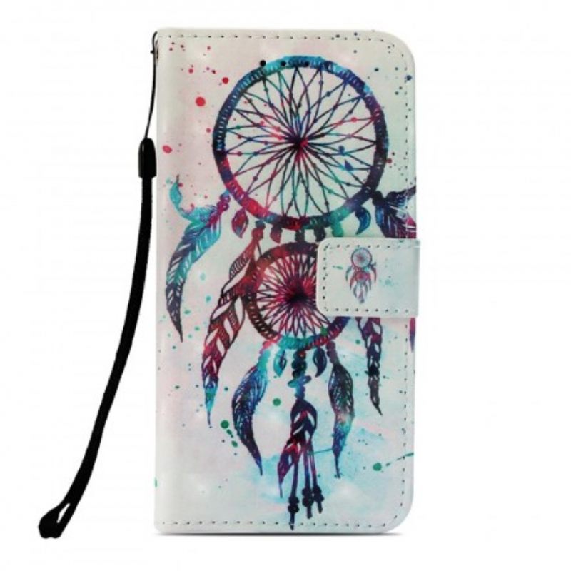 Nahkakotelo Sony Xperia XZ3 Watercolour Dreamcatcher