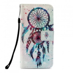 Nahkakotelo Sony Xperia XZ3 Watercolour Dreamcatcher