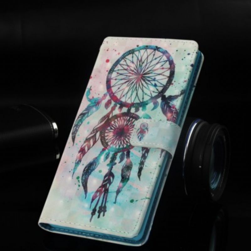 Nahkakotelo Sony Xperia XZ3 Watercolour Dreamcatcher