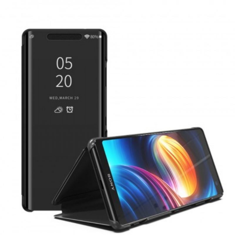 Puhelinkuoret Sony Xperia XZ3 Peili Ja Keinonahka