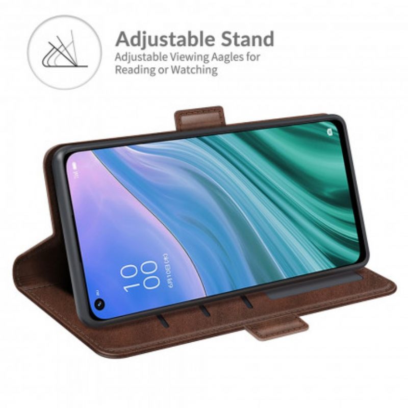 Kotelot Oppo A54 5G / A74 5G Double Flap