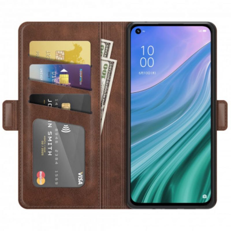 Kotelot Oppo A54 5G / A74 5G Double Flap