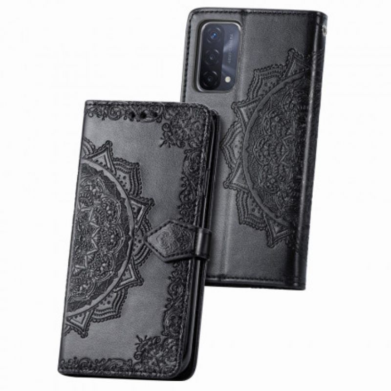 Kotelot Oppo A54 5G / A74 5G Mandala Keskiaika