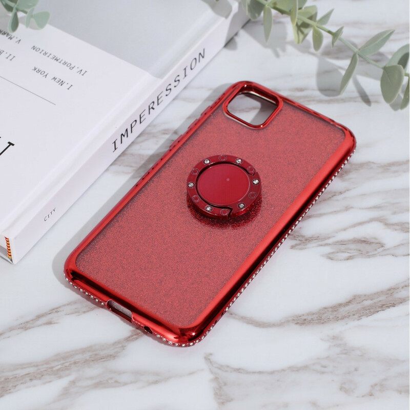 Kuori Huawei Y5p Glitter Ja Diamond Ring