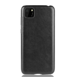 Kuori Huawei Y5p Litchi Performance Leather Effect