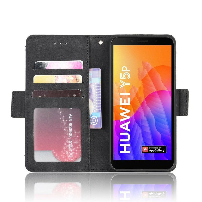 Nahkakotelo Huawei Y5p First Class Multi-card