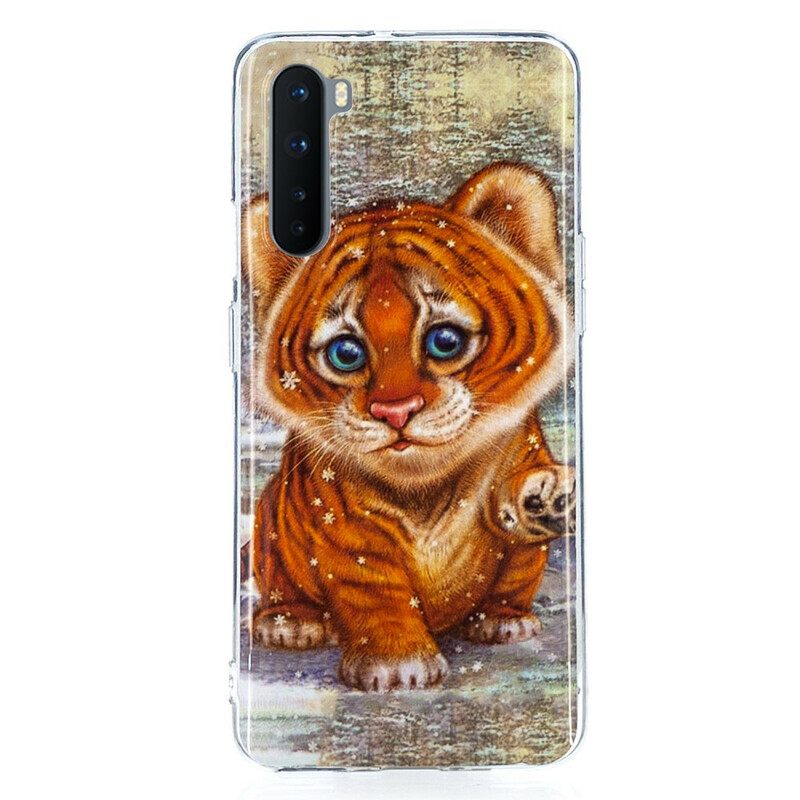 Case OnePlus Nord Baby Tiger